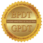 Sello oficial DIGEMID de buenas practicas de distribución de medicamentos